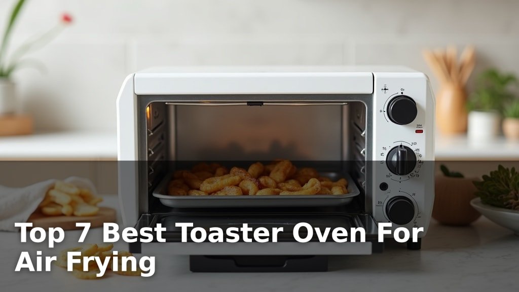 Top 7 Best Toaster Oven For Air Frying