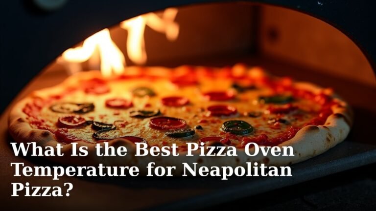 What Is the Best Pizza Oven Temperature for Neapolitan Pizza?