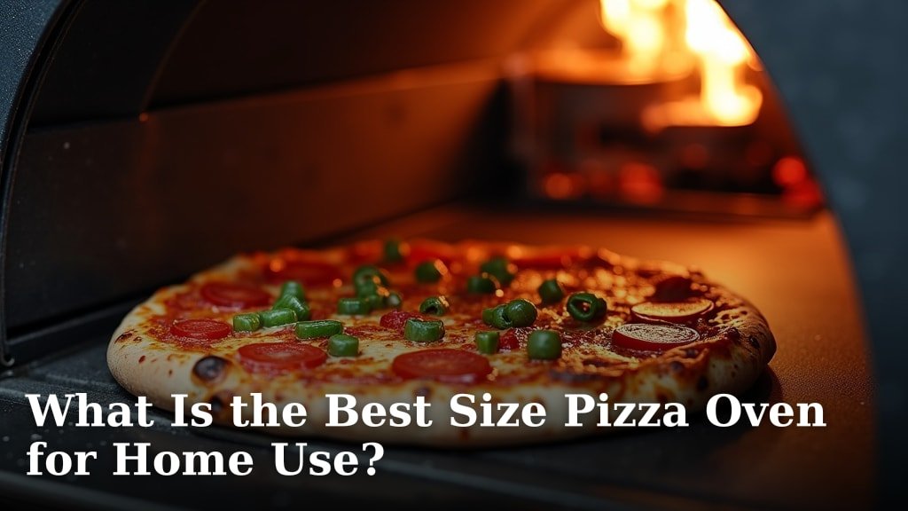 What Is the Best Size Pizza Oven for Home Use?