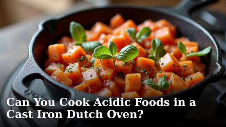 Can You Cook Acidic Foods in a Cast Iron Dutch Oven?