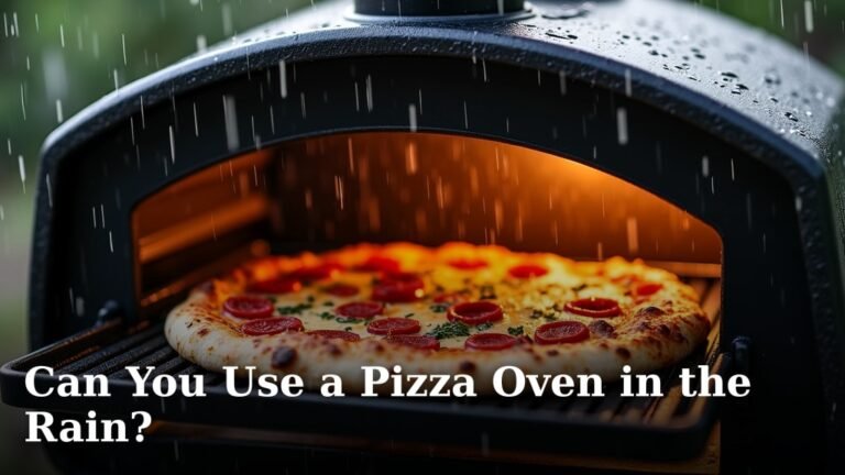 Can You Use a Pizza Oven in the Rain?
