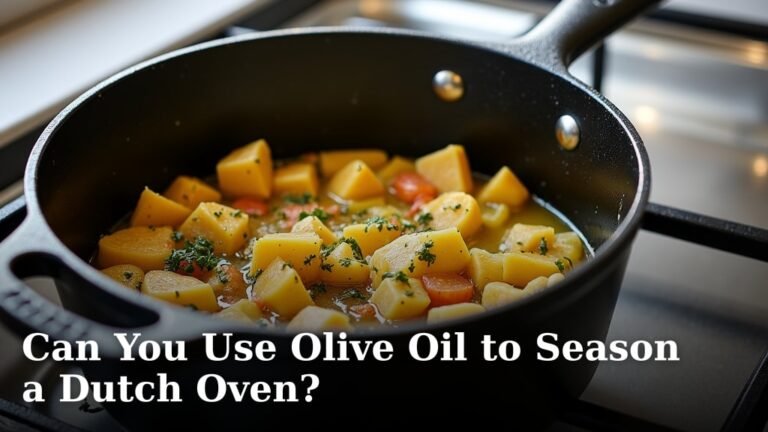 Can You Use Olive Oil to Season a Dutch Oven?