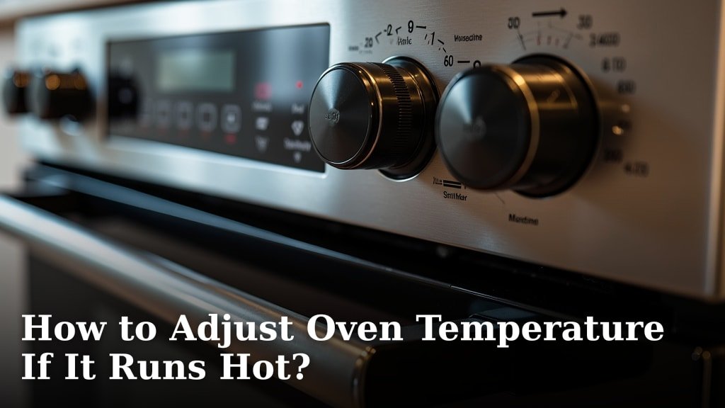 How to Adjust Oven Temperature If It Runs Hot?
