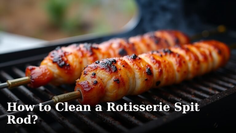 How to Clean a Rotisserie Spit Rod?