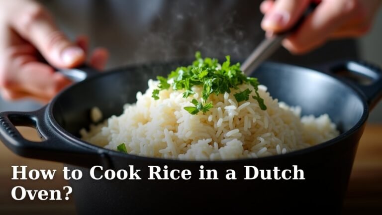 How to Cook Rice in a Dutch Oven?