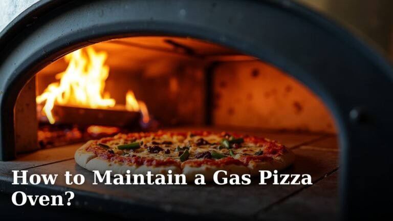 How to Maintain a Gas Pizza Oven?