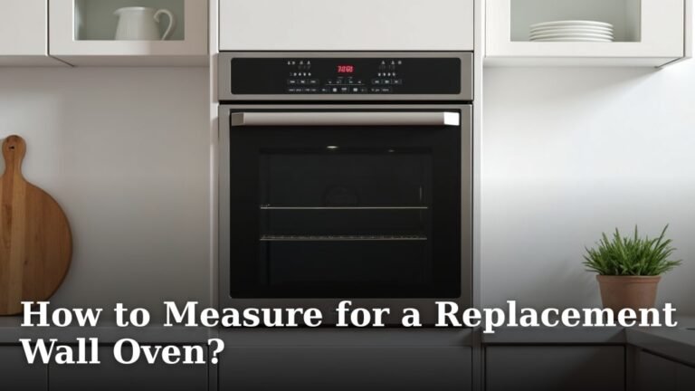 How to Measure for a Replacement Wall Oven?