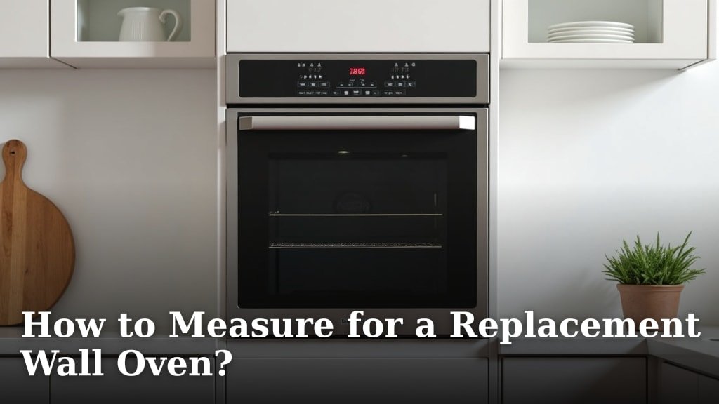How to Measure for a Replacement Wall Oven?