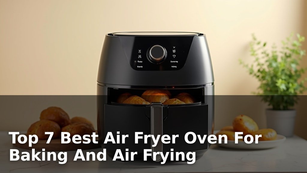 Top 7 Best Air Fryer Oven For Baking And Air Frying
