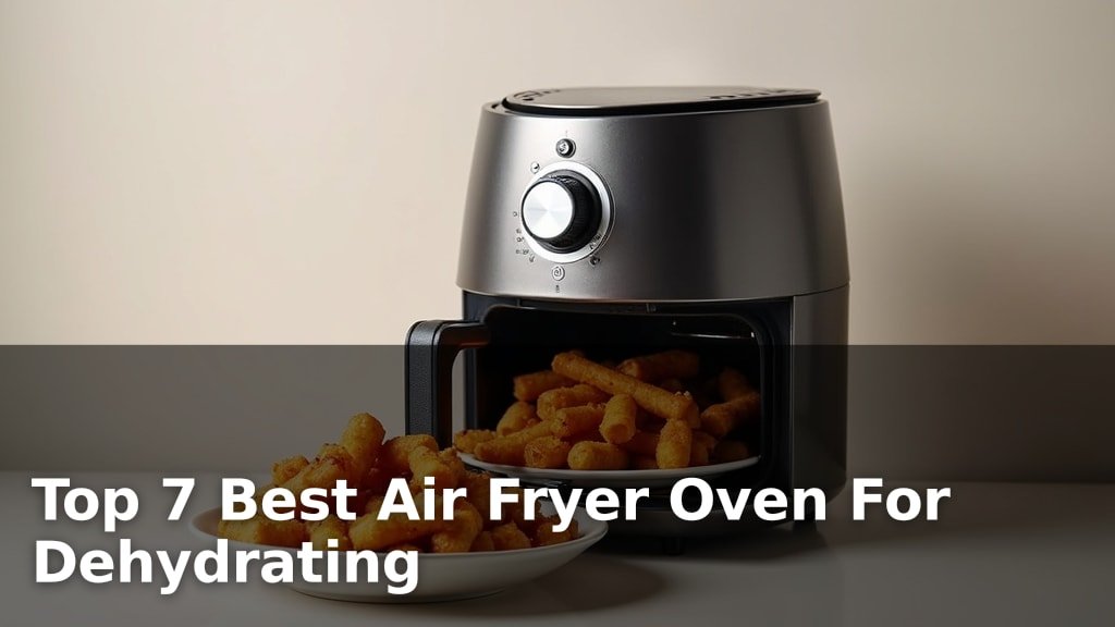 Top 7 Best Air Fryer Oven For Dehydrating