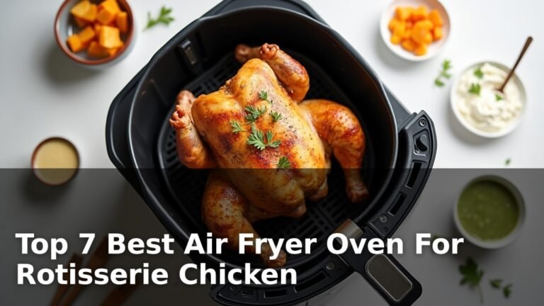 Top 7 Best Air Fryer Oven For Rotisserie Chicken