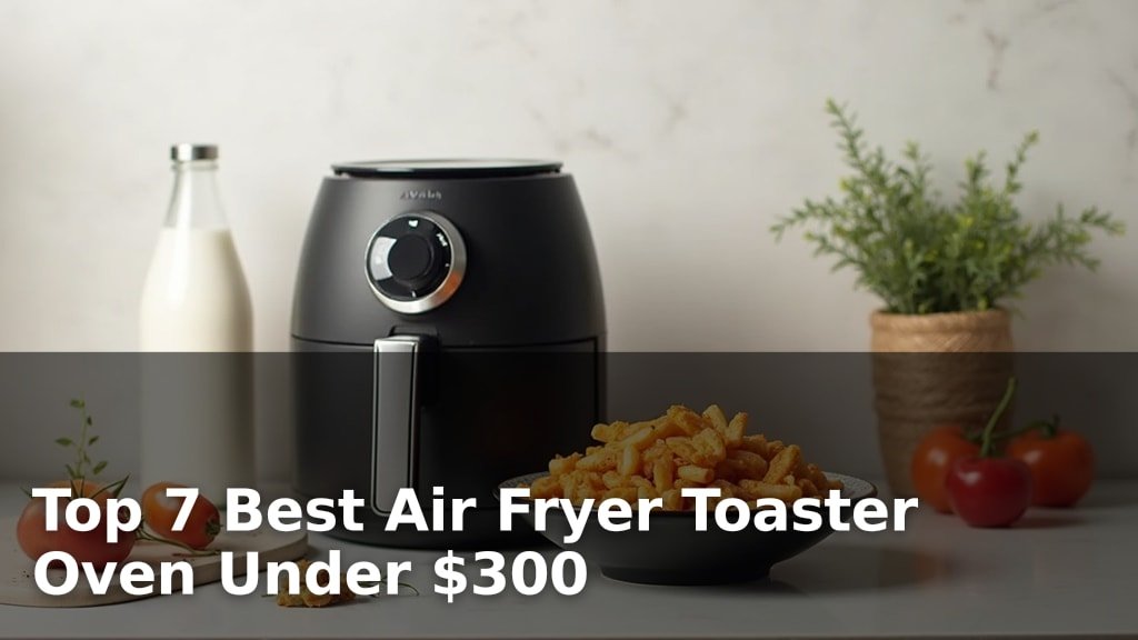 Top 7 Best Air Fryer Toaster Oven Under $300