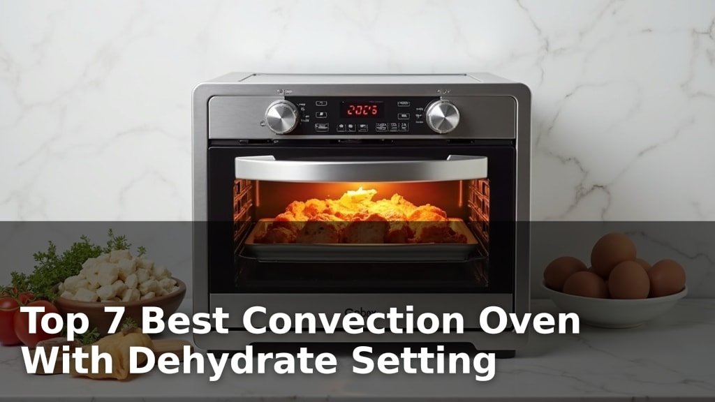Top 7 Best Convection Oven With Dehydrate Setting