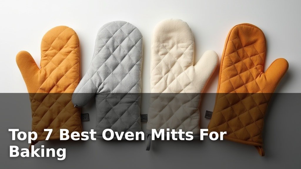 Top 7 Best Oven Mitts For Baking