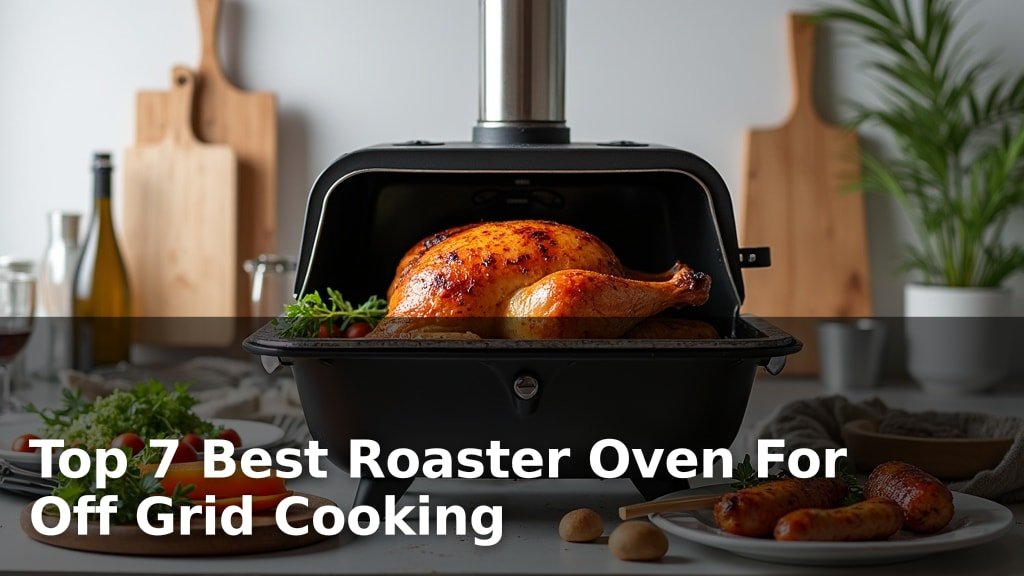 Top 7 Best Roaster Oven For Off Grid Cooking