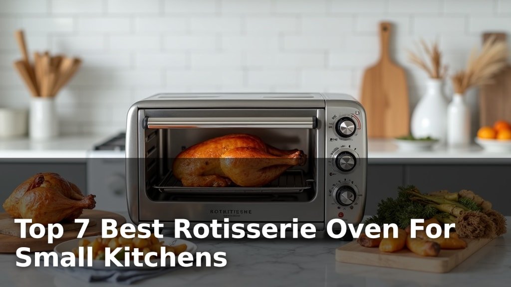 Top 7 Best Rotisserie Oven For Small Kitchens