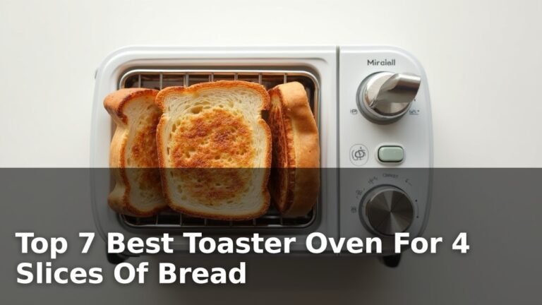 Top 7 Best Toaster Oven For 4 Slices Of Bread