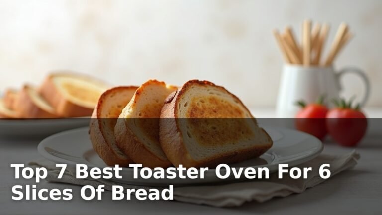 Top 7 Best Toaster Oven For 6 Slices Of Bread