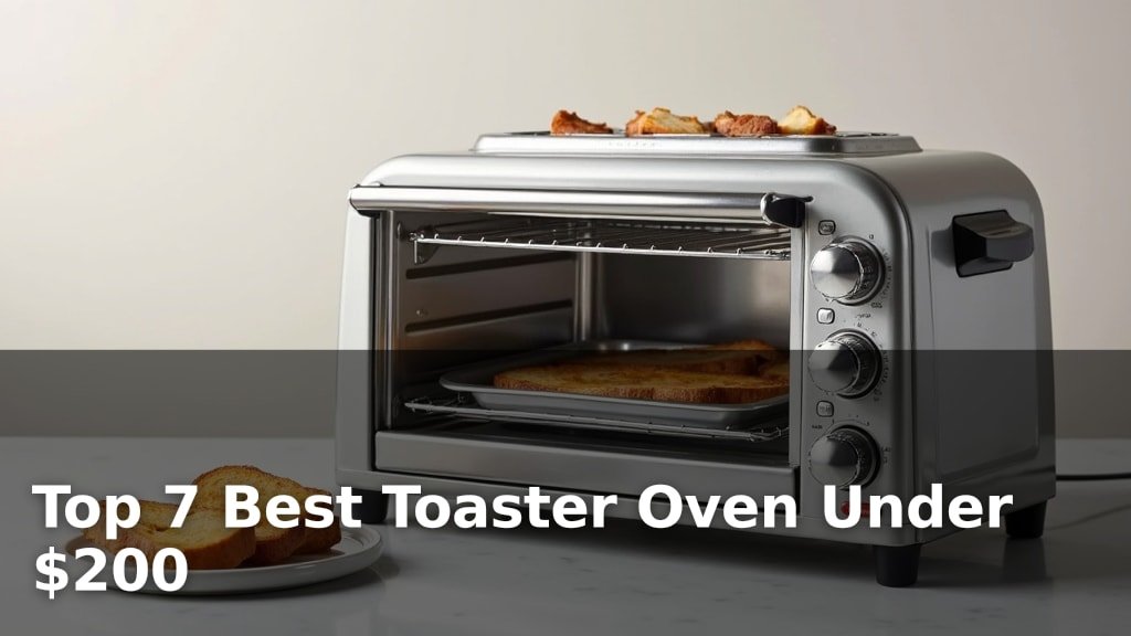 Top 7 Best Toaster Oven Under $200
