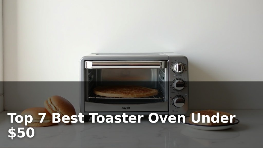 Top 7 Best Toaster Oven Under $50