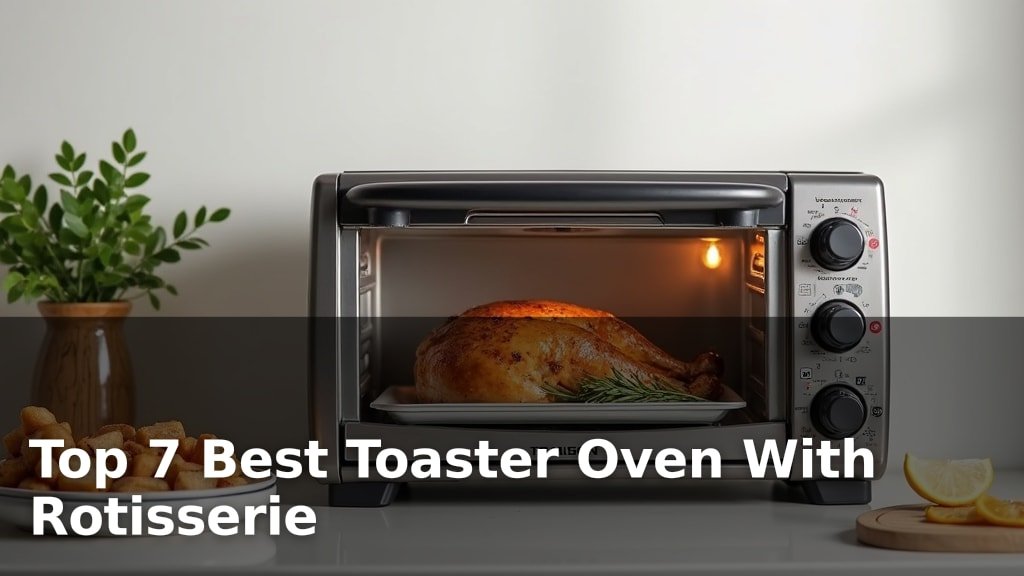 Top 7 Best Toaster Oven With Rotisserie