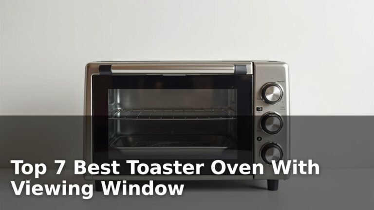 Top 7 Best Toaster Oven With Viewing Window
