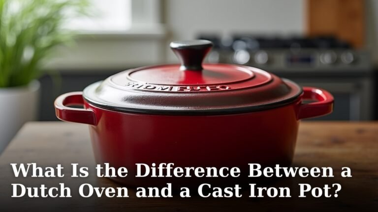 What Is the Difference Between a Dutch Oven and a Cast Iron Pot?