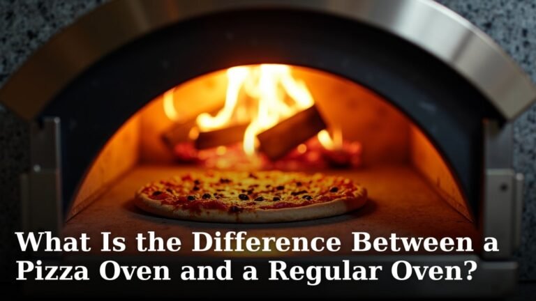 What Is the Difference Between a Pizza Oven and a Regular Oven?