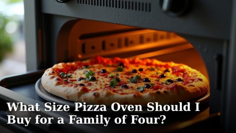 What Size Pizza Oven Should I Buy for a Family of Four?