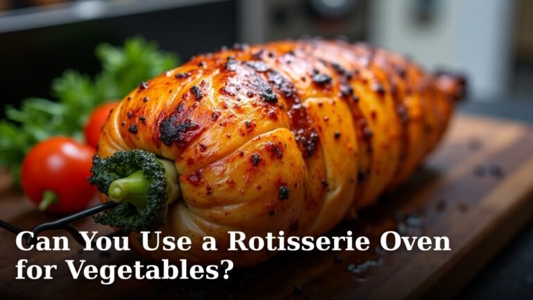 Can You Use a Rotisserie Oven for Vegetables?