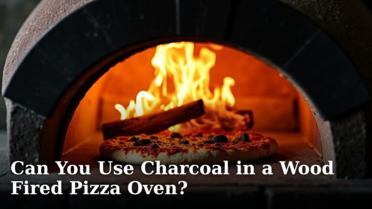 Can You Use Charcoal in a Wood Fired Pizza Oven?