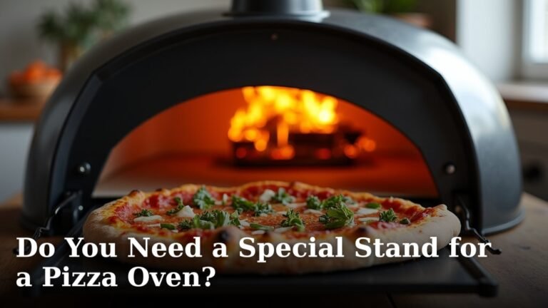 Do You Need a Special Stand for a Pizza Oven?
