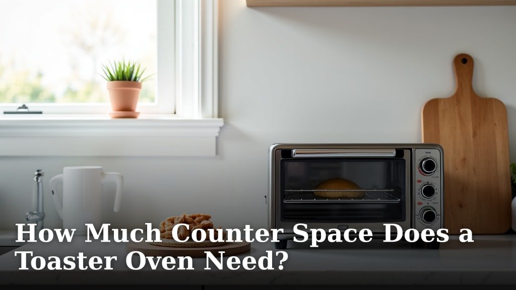 How Much Counter Space Does a Toaster Oven Need?