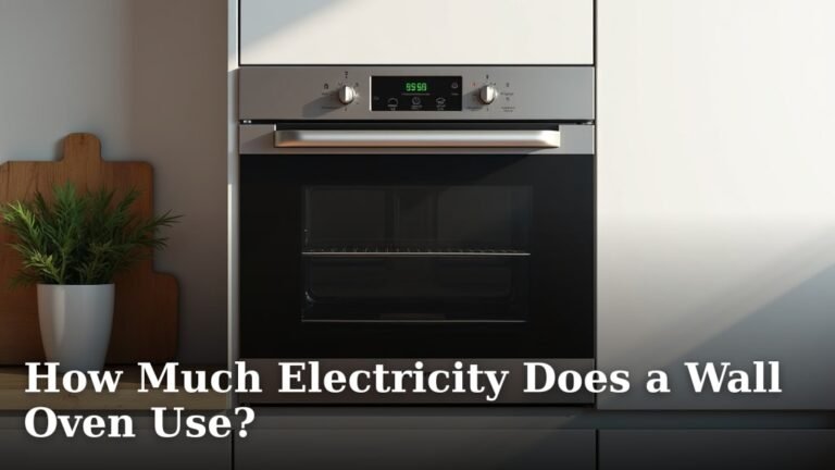 How Much Electricity Does a Wall Oven Use?