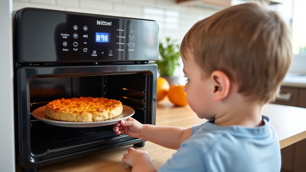 Securing Your Air Fryer Oven for Little Explorers
