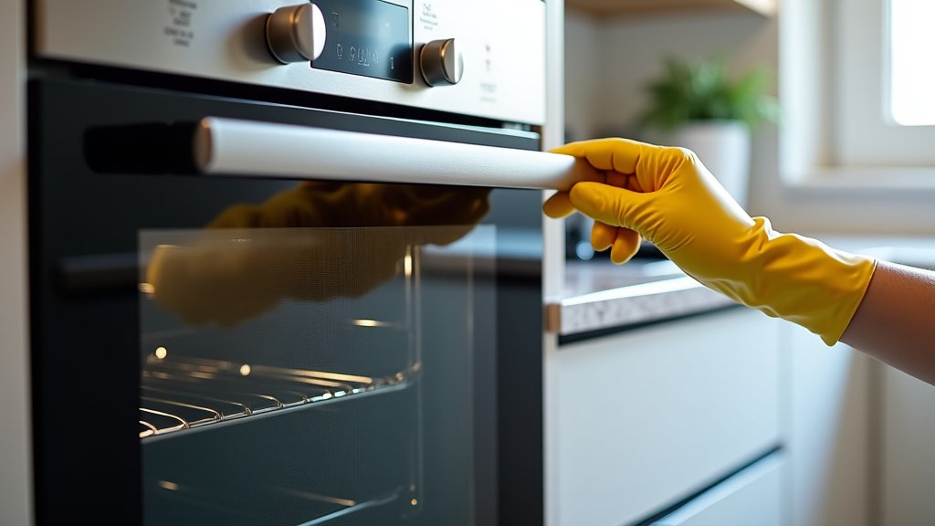 Keeping Your Wall Oven Door Glass Sparkling Clean