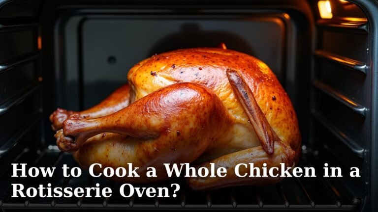 How to Cook a Whole Chicken in a Rotisserie Oven?