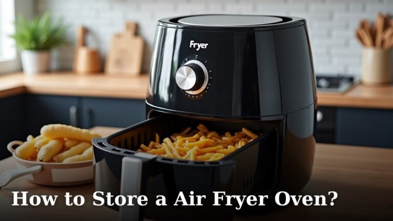 How to Store a Air Fryer Oven?