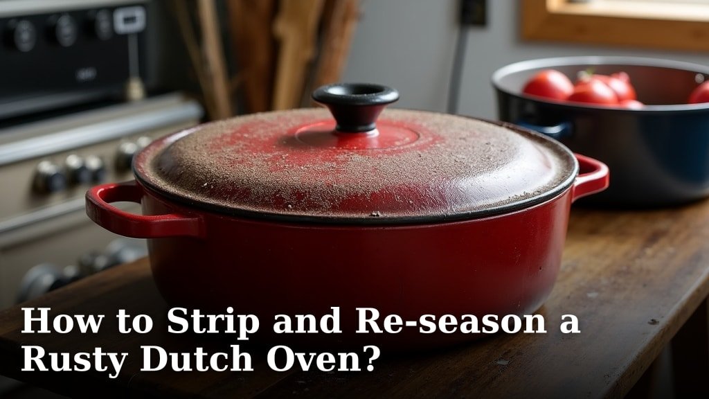 How to Strip and Re-season a Rusty Dutch Oven?
