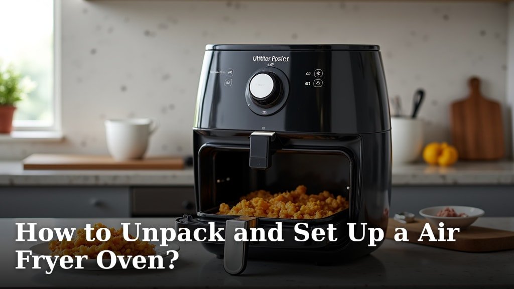 How to Unpack and Set Up a Air Fryer Oven?