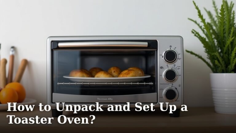 How to Unpack and Set Up a Toaster Oven?