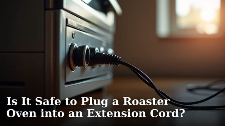 Is It Safe to Plug a Roaster Oven into an Extension Cord?