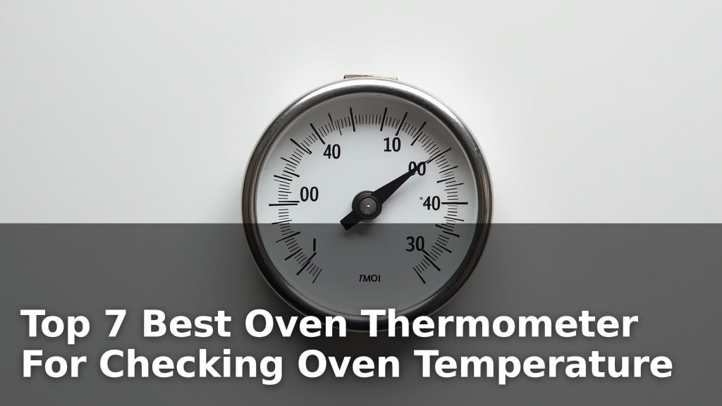 Top 7 Best Oven Thermometer For Checking Oven Temperature