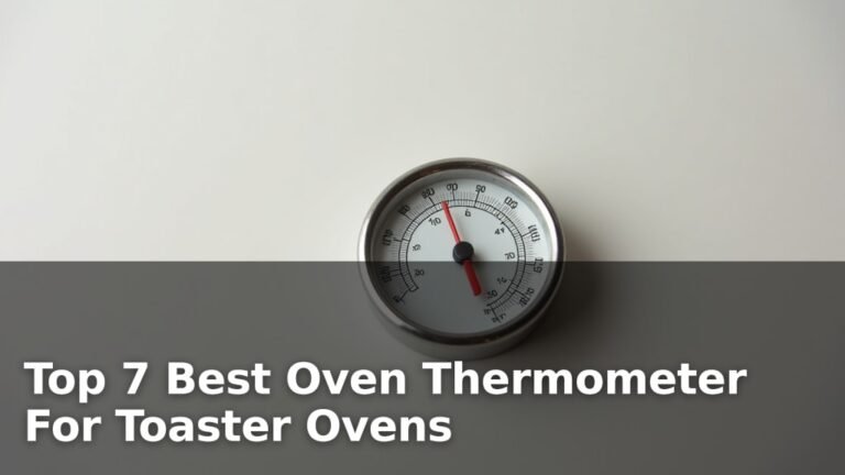 Top 7 Best Oven Thermometer For Toaster Ovens