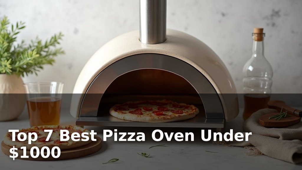 Top 7 Best Pizza Oven Under $1000