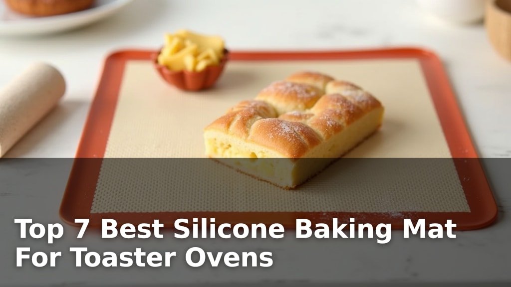 Top 7 Best Silicone Baking Mat For Toaster Ovens