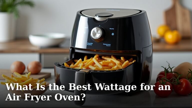 What Is the Best Wattage for an Air Fryer Oven?