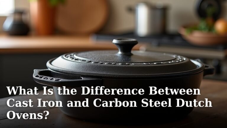 What Is the Difference Between Cast Iron and Carbon Steel Dutch Ovens?